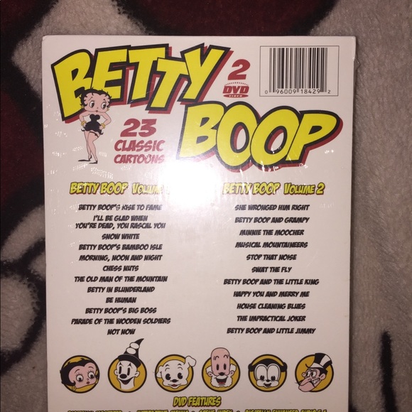 Betty Boop Classic cartoon DVD’s - Picture 2 of 2
